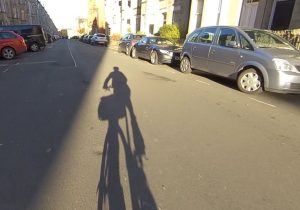 Bike Shadow Montpelier Pk. A still from Slateford Aqueduct and Viaduct 360º